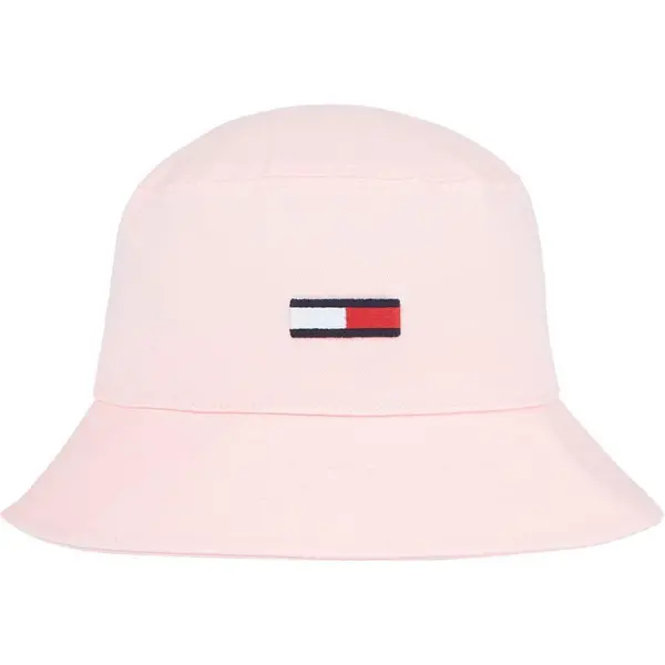 Tommy Jeans Bucket Hat - Pink One Size