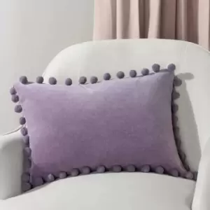 Furn. Dora Rectangular Polyester Filled Cushion Lilac