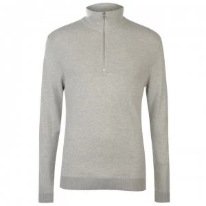 Jack and Jones Jack Knitted Turtle Neck Sweater Mens - Alloy