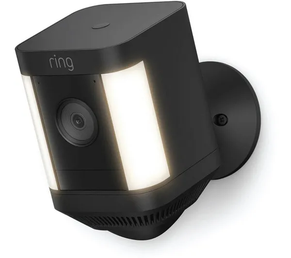 Ring Spotlight Cam Plus, Battery - Black