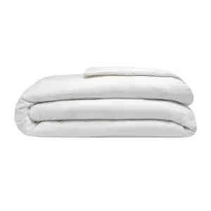 Belledorm Brushed Cotton Duvet Cover (Single) (White)