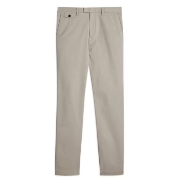 Ted Baker Genay Slim Chinos - Light Grey