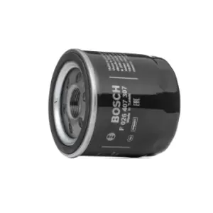 Bosch Oil filter Spin-on Filter F 026 407 307 Engine oil filter FORD,FORD USA,Mondeo V Kombi (CF),S-Max (CJ),Focus Mk4 Turnier (HP)