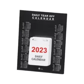 Q-Connect KFDTO23 Daily Tear Off 2023 Desk Calendar