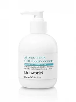 thisworks Stress Check CBD Body Cocoon 250ml