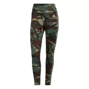 adidas Camo Leggings Ladies - Green