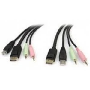 Startech 4 in 1 USB Displayport Kvm Switch Cable