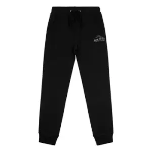 Jack Wills Kids Girls Logo Script Joggers - Black