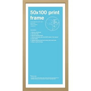 Oak Rectangle Frame PDQ (50 x 100cm)