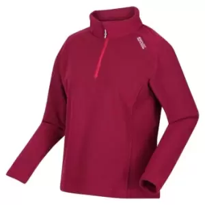 Regatta Womens Kenger II quarter Zip Fleece - Pink