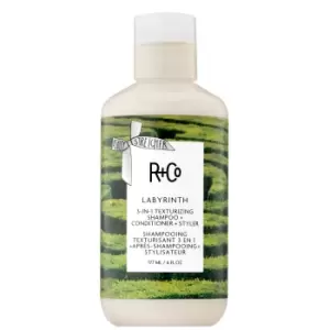 R+Co Labyrinth 3-in-1 Texturizing Shampoo, Conditioner and Styler 177ml