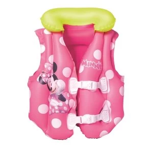 Girls Minnie Mouse Swim Vest