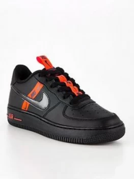 Nike Air Force 1 Lv8 Trainer - Black/Orange