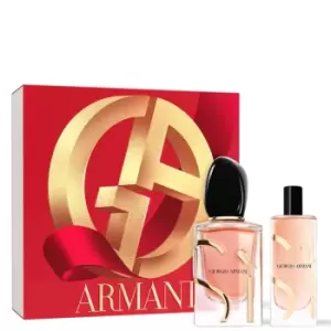 Giorgio Armani Si Intense Eau de Parfum For Her 50ml + 15ml Gift Set