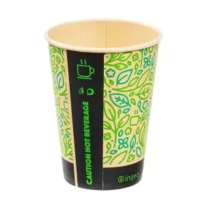 Ingeo Ultimate Eco Bamboo 8oz Biodegradable Disposable Cups Ref