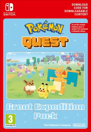 Pokemon Quest Great Expedition Pack Nintendo Switch Game