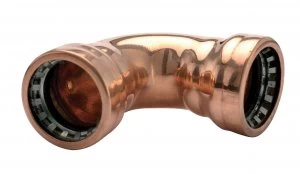 Wickes Copper Pushfit Elbow - 15mm