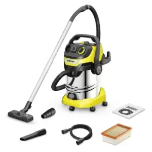 Karcher WD 6 P S V-30/6/22/T Black, Stainless steel, Yellow 30 L...