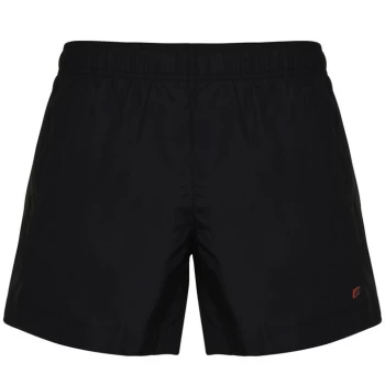 HUGO Logo Swim Shorts - Black 001