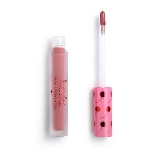 I Heart Revolution Vinyl Cherry Liquid Lipstick Bakewell