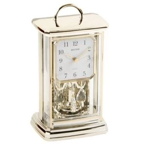 Rhythm Gold Carriage Clock - Crystals From Swarovski?