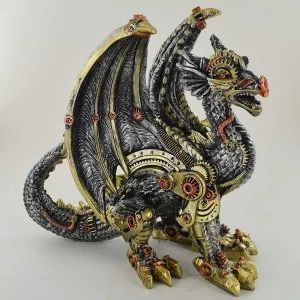 Steampunk Mechanical Fantasy Dragon 20cm