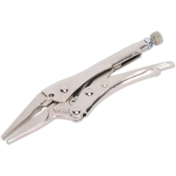 Sealey Long Nose Locking Pliers 165mm