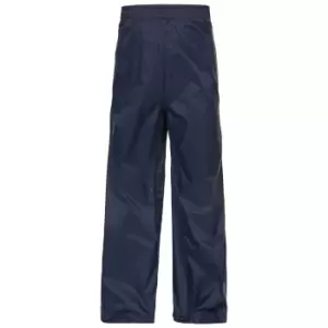 Trespass Childrens/Kids Qikpac Waterproof Packaway Trousers (5/6) (Navy)