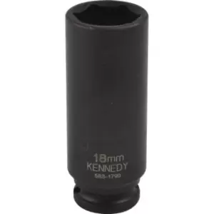 Kennedy - 19MM Deep Impact Socket 3/8' Sq Dr