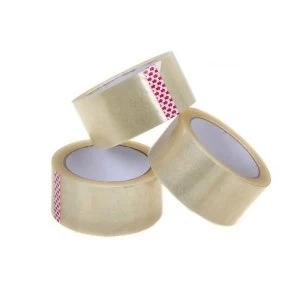 5 Star Value Parcel Tape 48mmx66m Clear