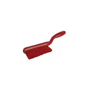 Stiff Poly' Resin-set Hand Brush Red - Salmon Hygiene Technology