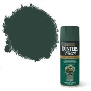 Rust-Oleum Painter's touch Oxford green Satin Multi-surface Decorative spray Paint 400ml