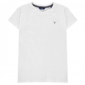 Gant Gant Logo T Shirt - White 110