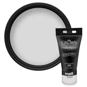 Crown Breatheasy Spotlight - Standard Emulsion Matt Paint - 40ml Tester