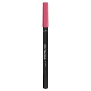 LOreal Infallible Lip Liner 102 Darling Pink