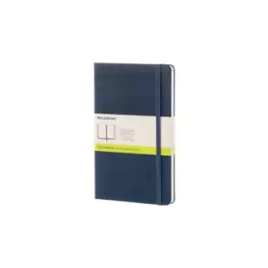 Moleskine Classic Notebook Large Plain, Navy