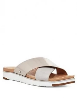 Ugg Kari Flat Sandals - Light Grey