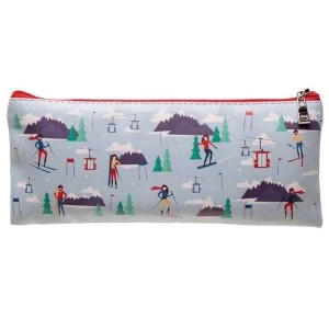 Peak Season Ski Design Pencil Case