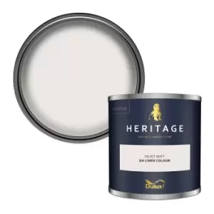 Dulux Heritage Matt Emulsion Paint Linen Colour - Tester 125ml