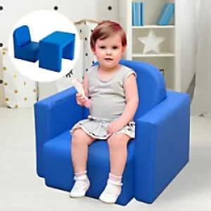 Homcom Kids Sofa Blue 380 x 48 mm