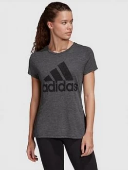 adidas Winners T-Shirt - Black, Size XS, Women