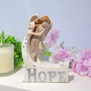 Thoughts Of You Angel Figurine - Hope