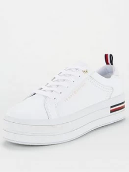 Tommy Hilfiger Modern Flatform Trainer - White