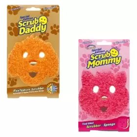 Scrub Daddy Dog and Scrub Mommy Cat Sponge Combo