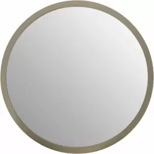 Wall Mirror Bathroom / Bedroom / Hallway Wall Mounted Small Silver Mirrors / Round Minimalistic Mirrors For Living Room 4 x 34 x 34 - Premier