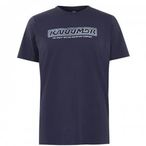 Karrimor Organic T Shirt Mens - Blue Steel