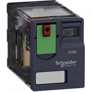 Schneider Electric RXM4AB1B7 Plug-in relay 24 V AC 6 A 4 breakers, 4 makers