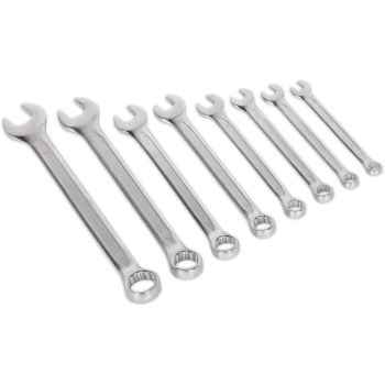 Sealey 8 Piece Combination Spanner Set