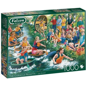 Falcon de luxe The Coracle Regatta Jigsaw Puzzle - 1000 Pieces