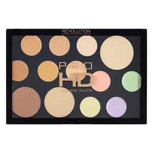 Makeup Revolution Pro HD Palette The Works Light/Medium Multi